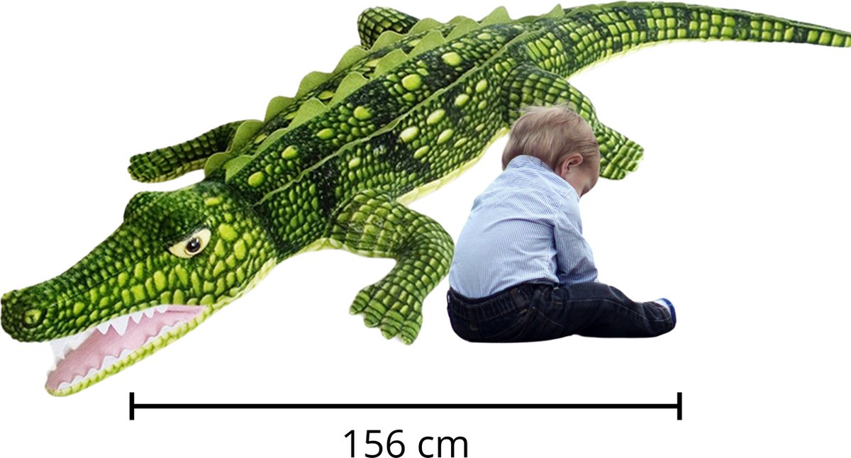 Cabino Knuffel Krokodil 156 cm