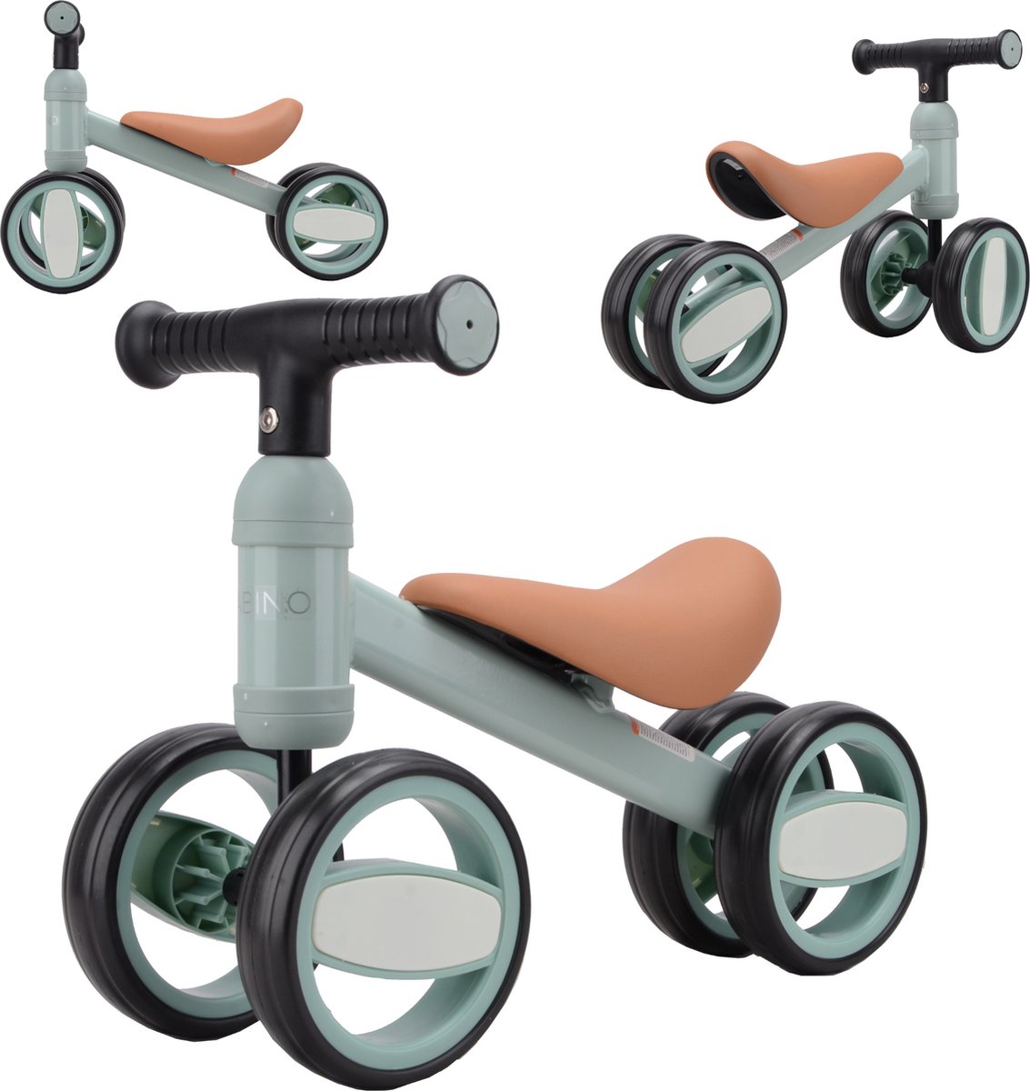 Cabino Loopfiets / Driewieler – Vanaf 1 jaar - Groen