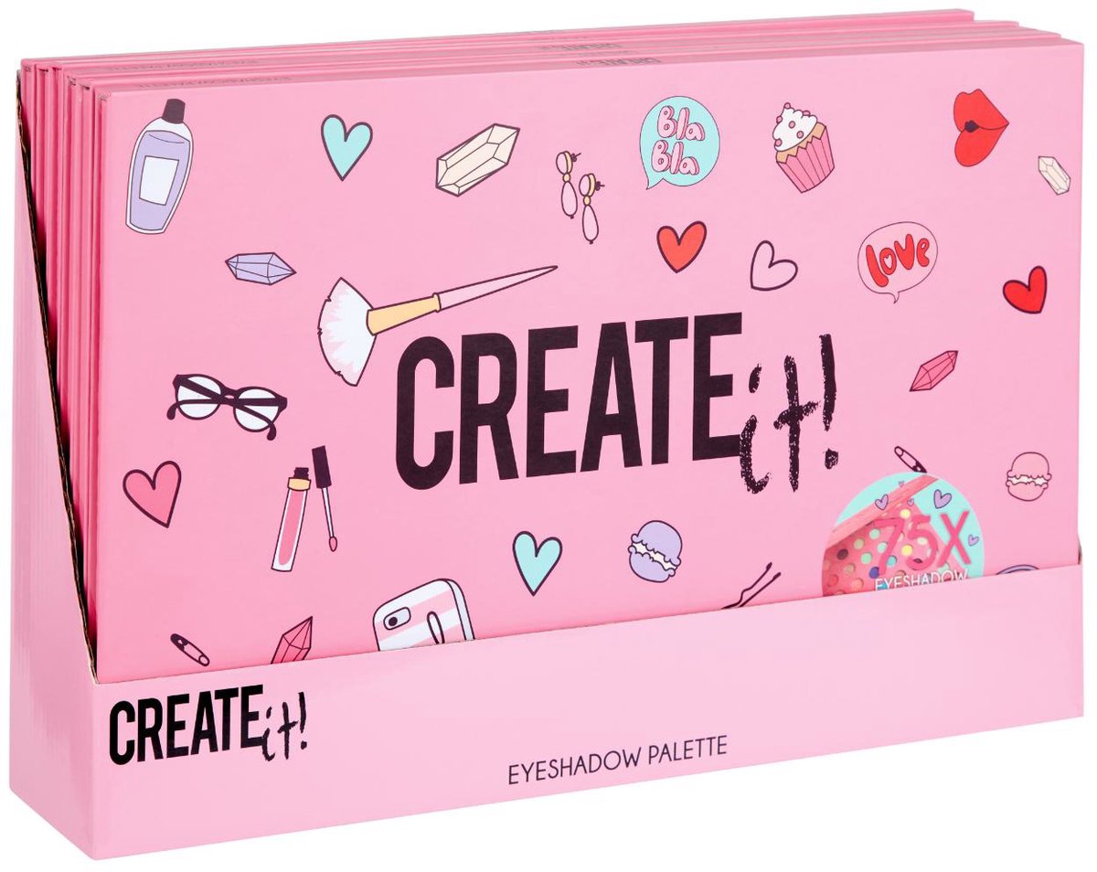 Create It! - Oogschaduw Palet XXL