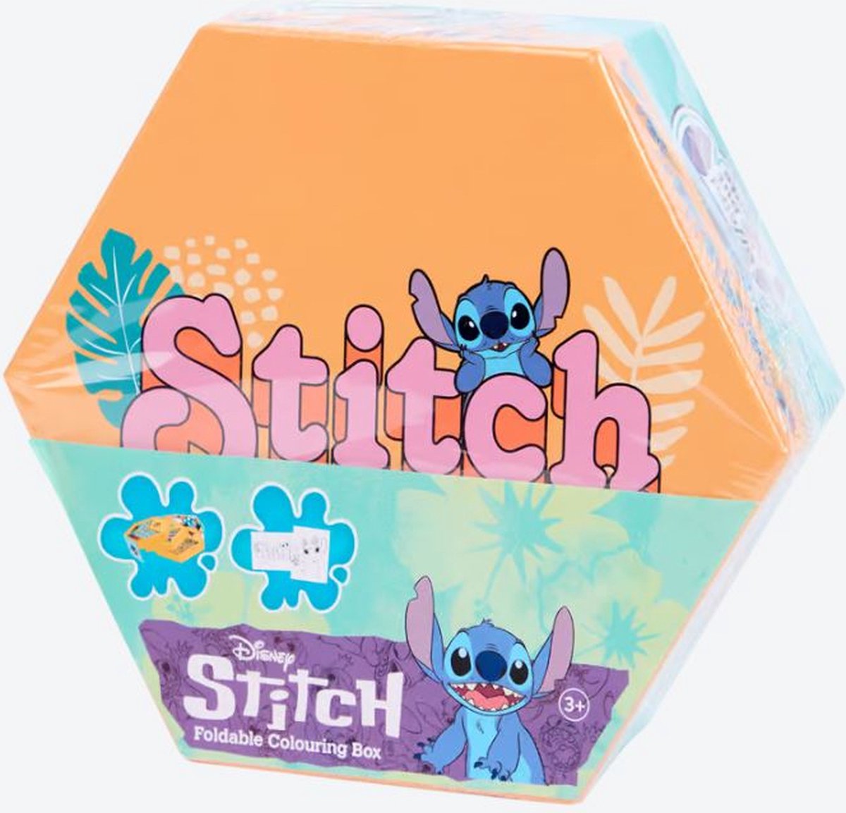 Disney Lilo & Stitch Opvouwbare kleurdoos - 41 delig
