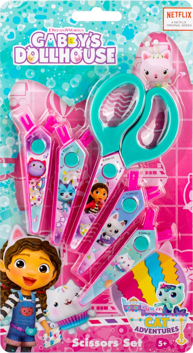 Gabbys Poppenhuis Schaartje met 5 Kartelbladen