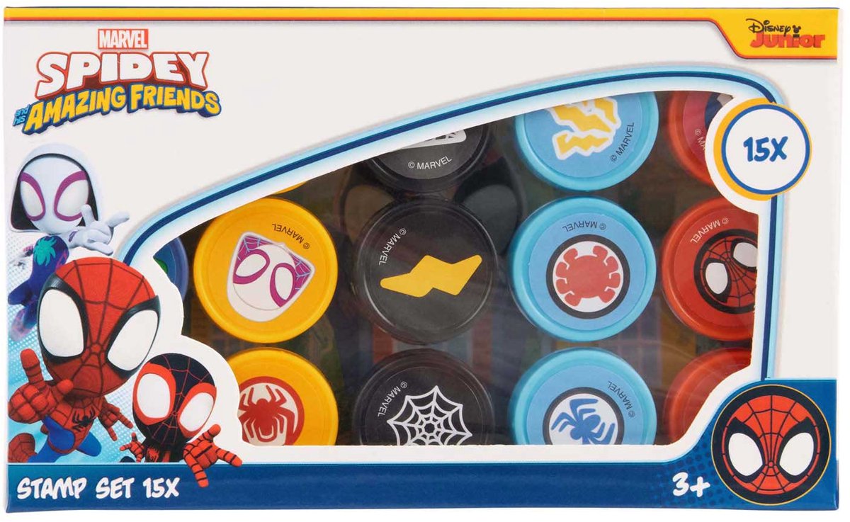 Spidey Stempelset, 15st.