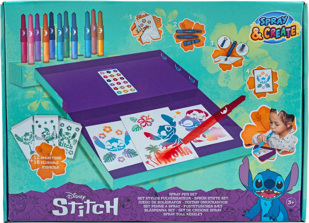 Stitch Blaaspennen Set Deluxe