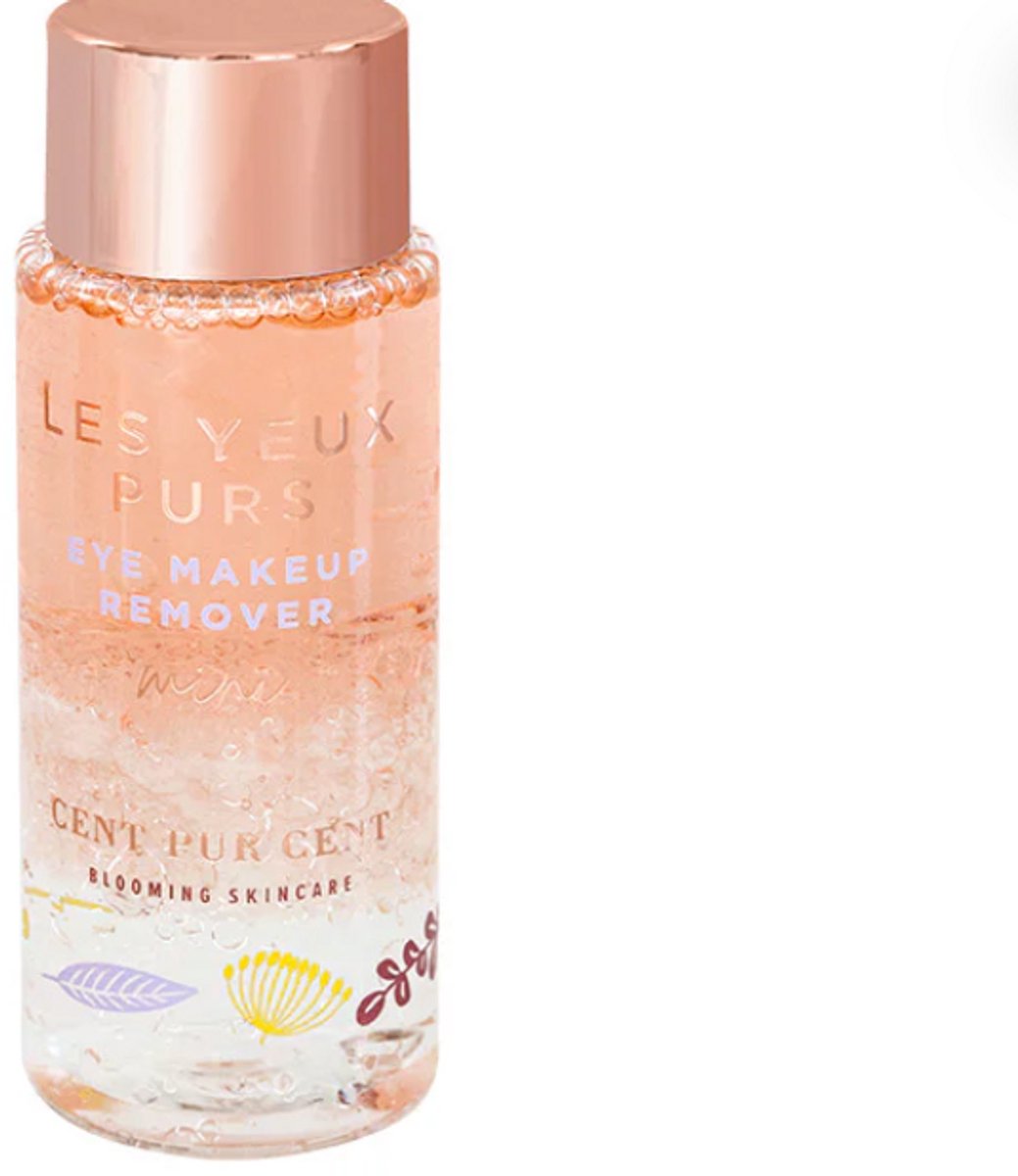 Cent Pur Cent Eye Make-up Remover Les Yeux Purs - Blijft de hele dag - Diepreinigend - Mild