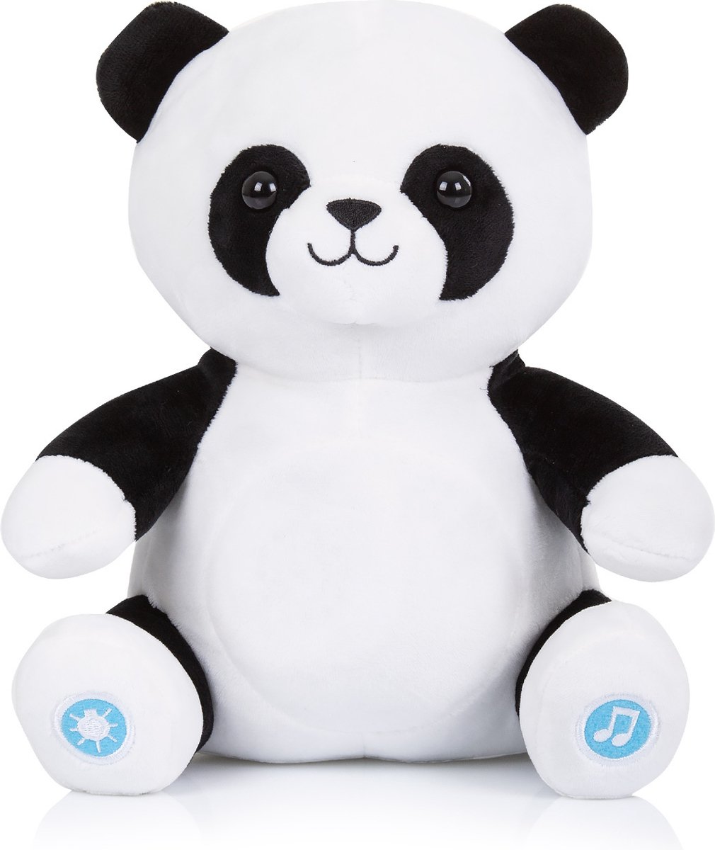 Chipolino Pluche Baby Nachtlamp Knuffelpanda Met Muziek & Licht