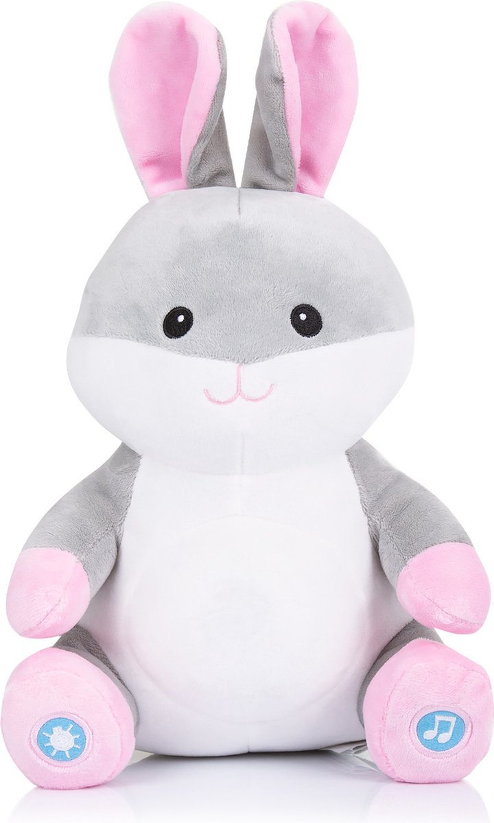 Chipolino Pluche Babyprojector Nachtlamp Knuffelkonijn Met Muziek & Licht