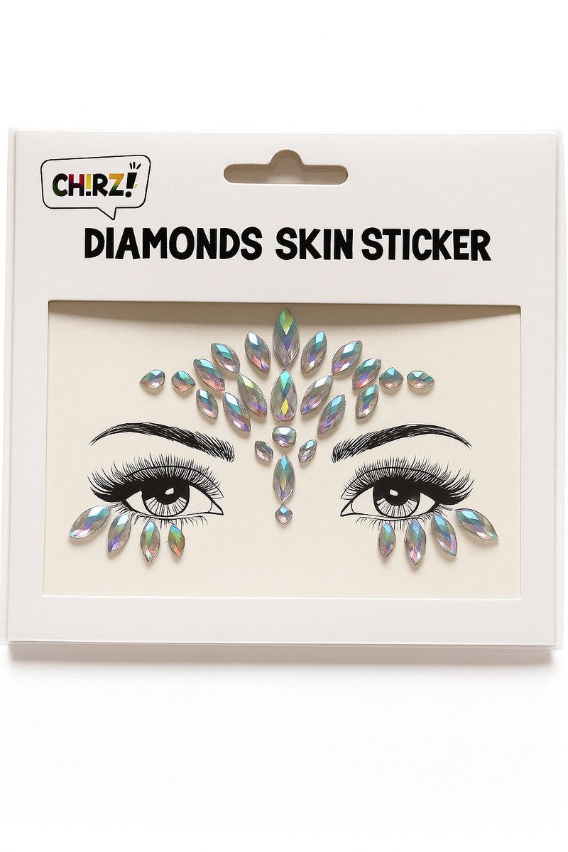 Diamant Huid Stickerset- Huidstickers - Diamonds - Body Jewels - Ice Queen - Frozen
