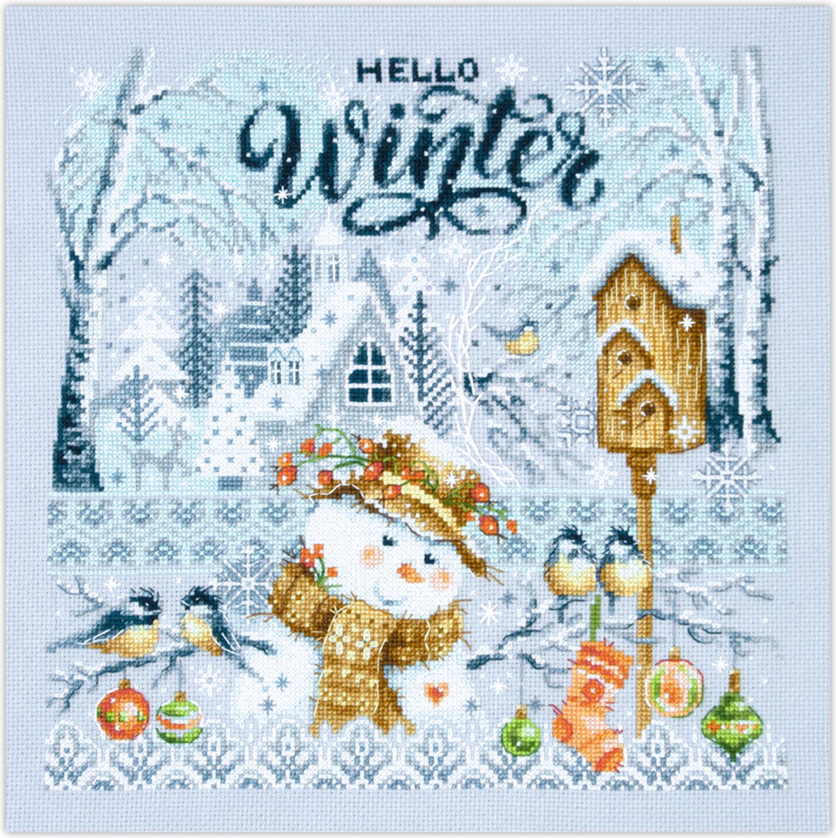 Borduurpakket Chudo Igla - 540-701 Hello Winter - Magic Needle