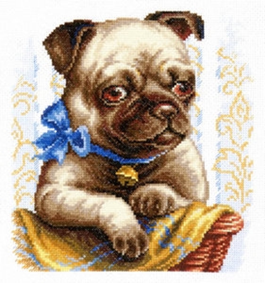 Borduurpakket Hond Do I look nice? - Chudo Igla