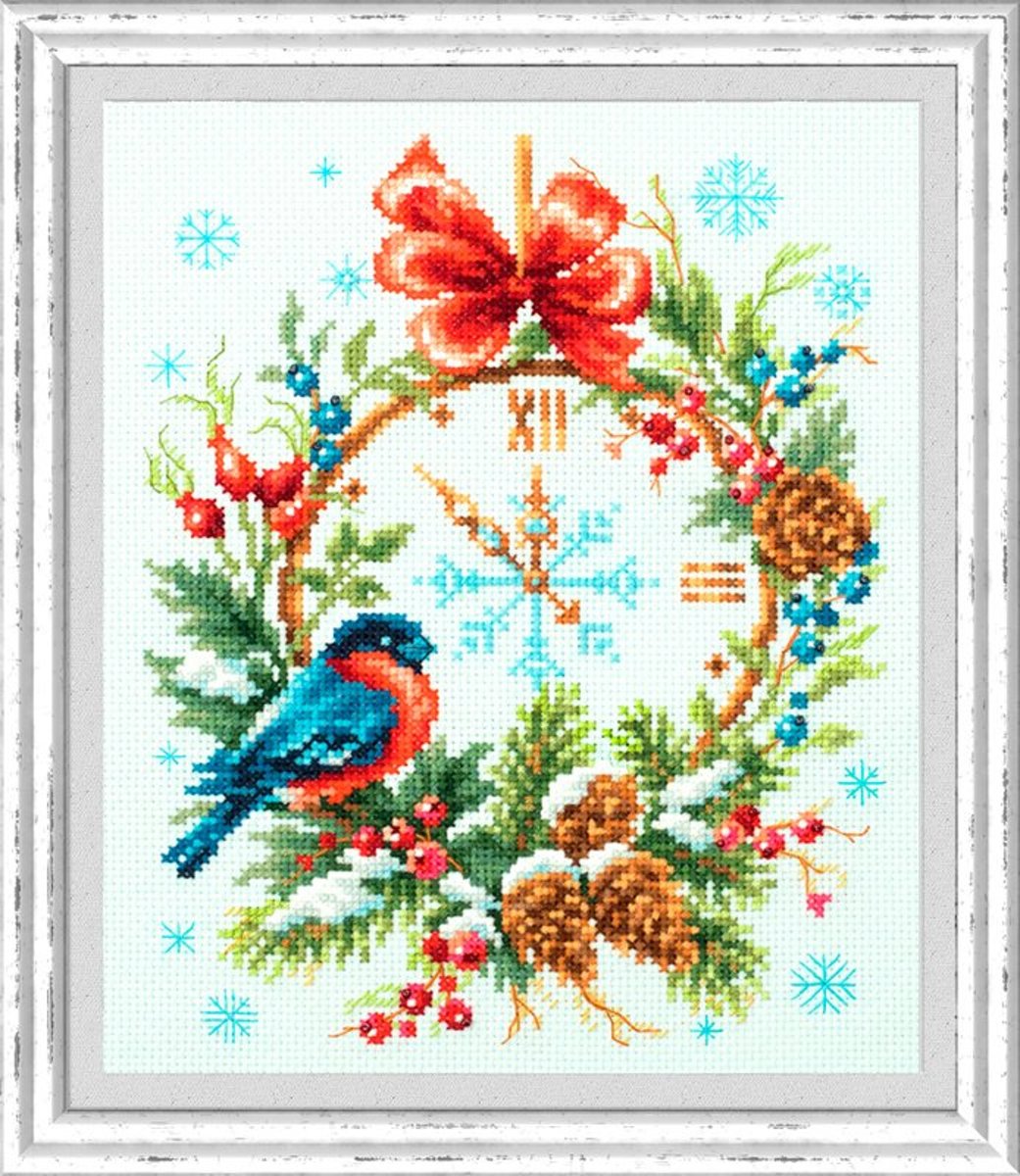 Borduurpakket Kerst Tijd