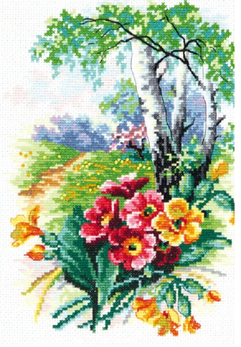 Magic needle borduurpakket blossom 43-11 telpatroon