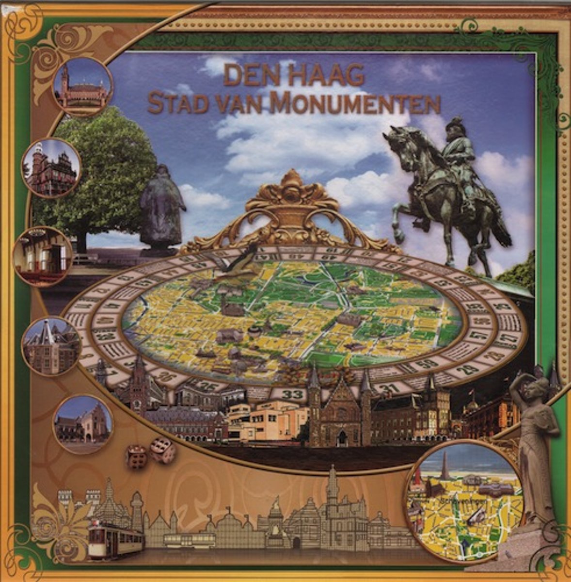 Bordspel- Den Haag stad van monumenten-