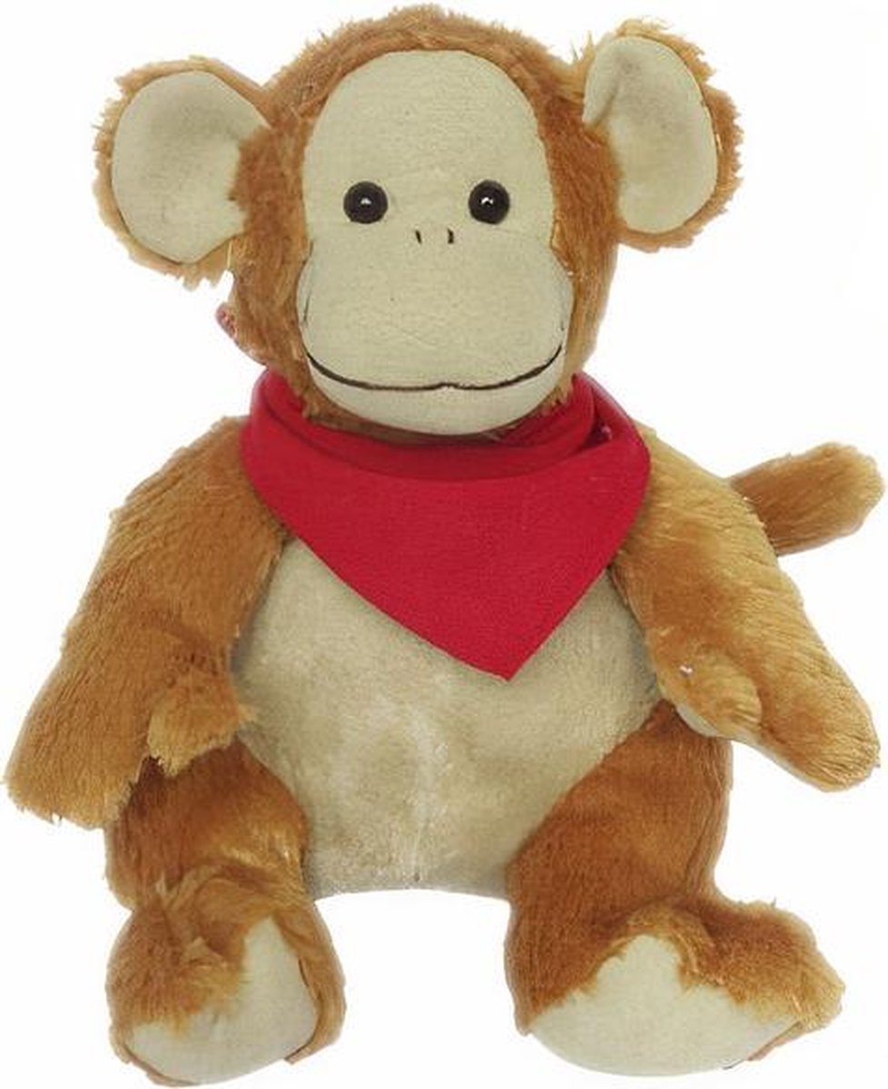 Clemens Knuffel Klein Aapje Junior 18 Cm Pluche Beige