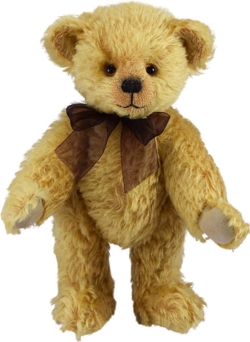 Clemens Knuffelbeer Chipper Junior 38 Cm Pluche Goud