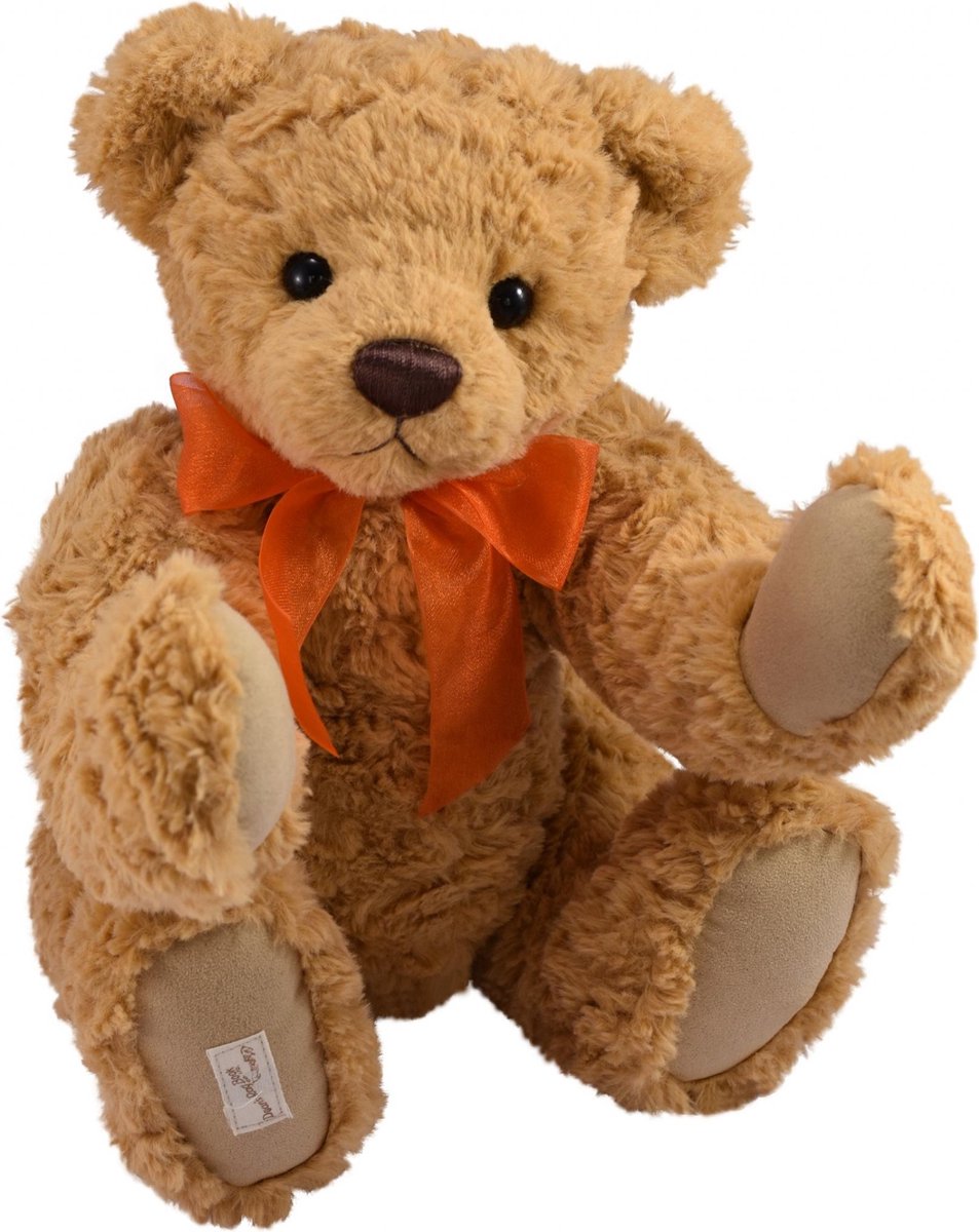 Clemens Knuffelbeer Logan Junior 43 Cm Microfiber/pluche Bruin