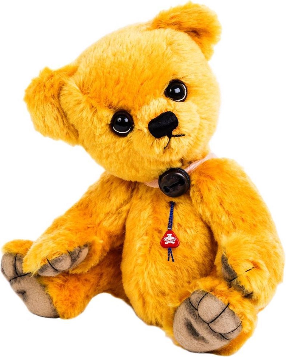 Clemens Knuffelbeer Teddy Rovert Junior 35 Cm Pluche Lichtbruin