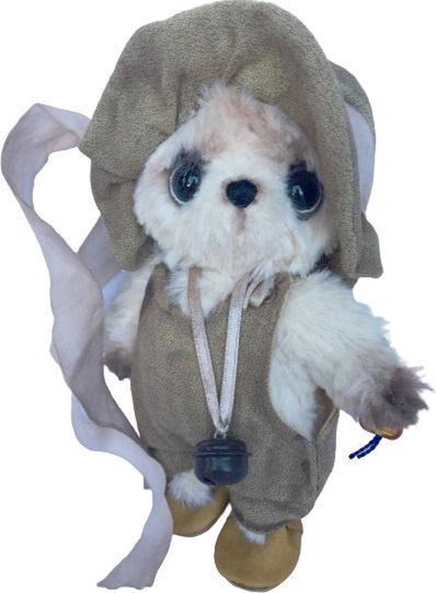 Clemens Knuffelbeer Teddy Sharlotta Junior 16 Cm Pluche Beige