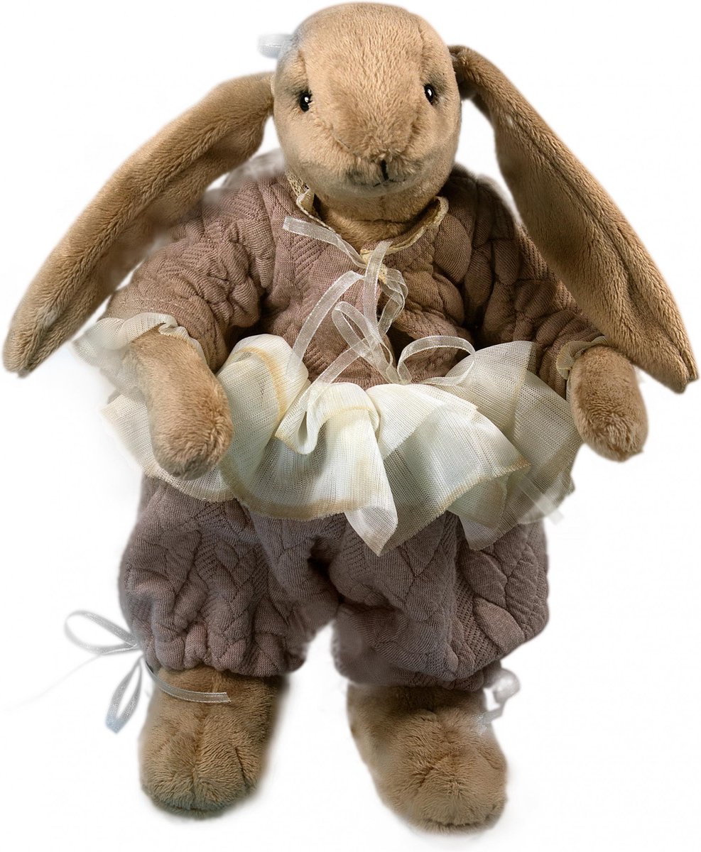 Clemens Knuffelkonijn Kinkerlitzchen Junior 30 Cm Pluche Bruin