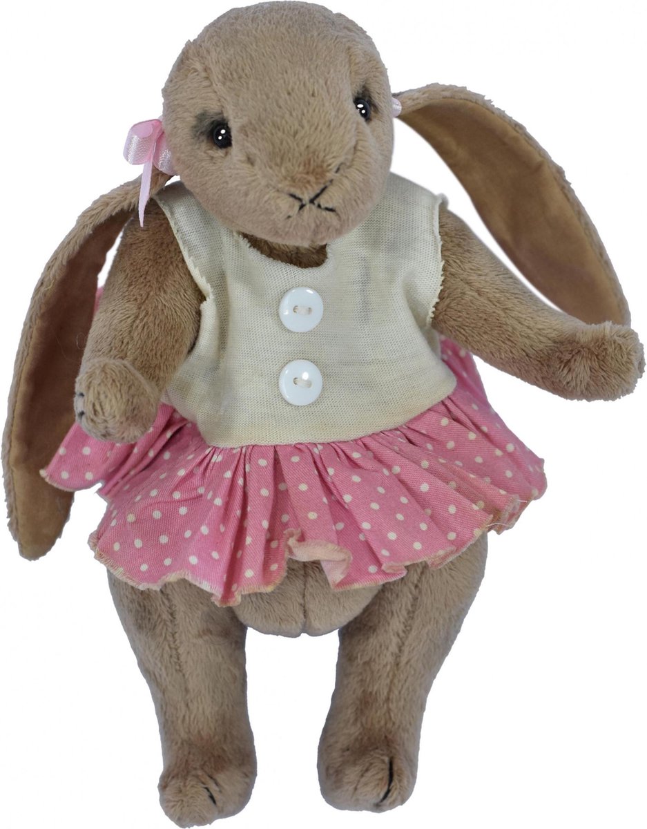Clemens Knuffelrat Greta Junior 16 Cm Pluche Bruin