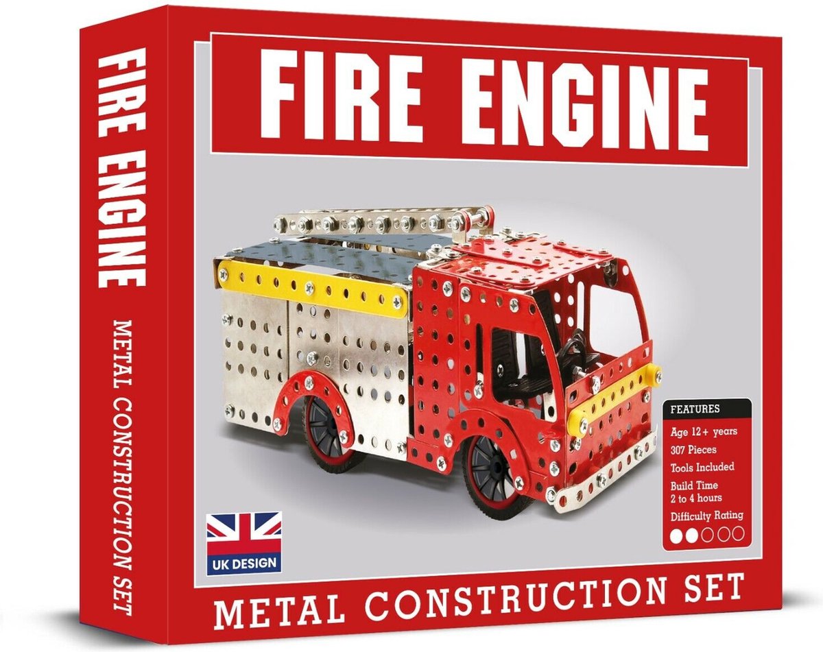 Construction Set Brandweer Auto