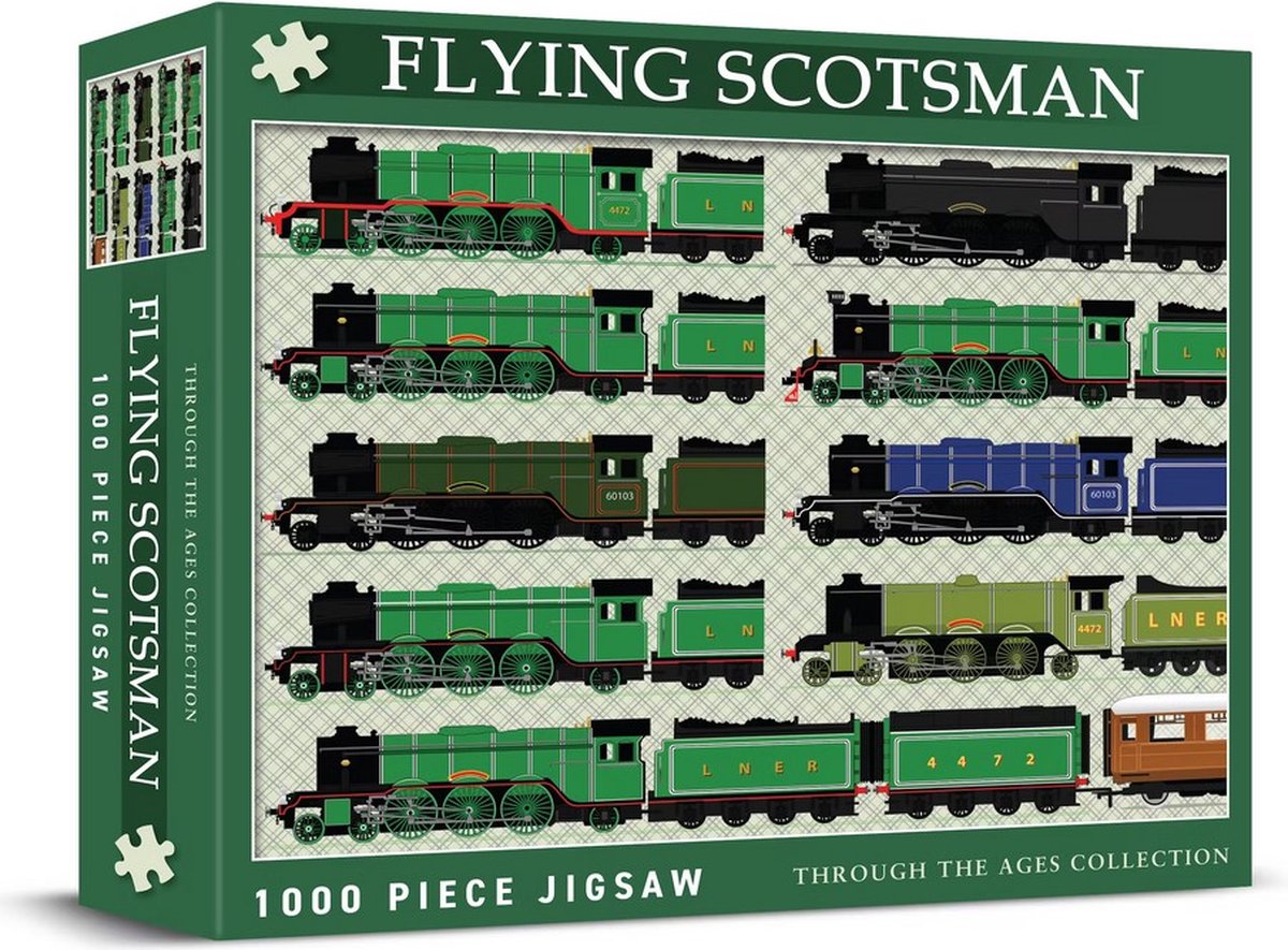 Flying scotsman - legpuzzel - 1000 stukjes - coach house