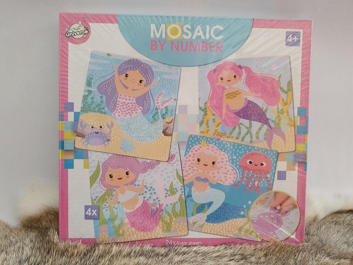 Mozaiek op nummer Zeemeerminnen