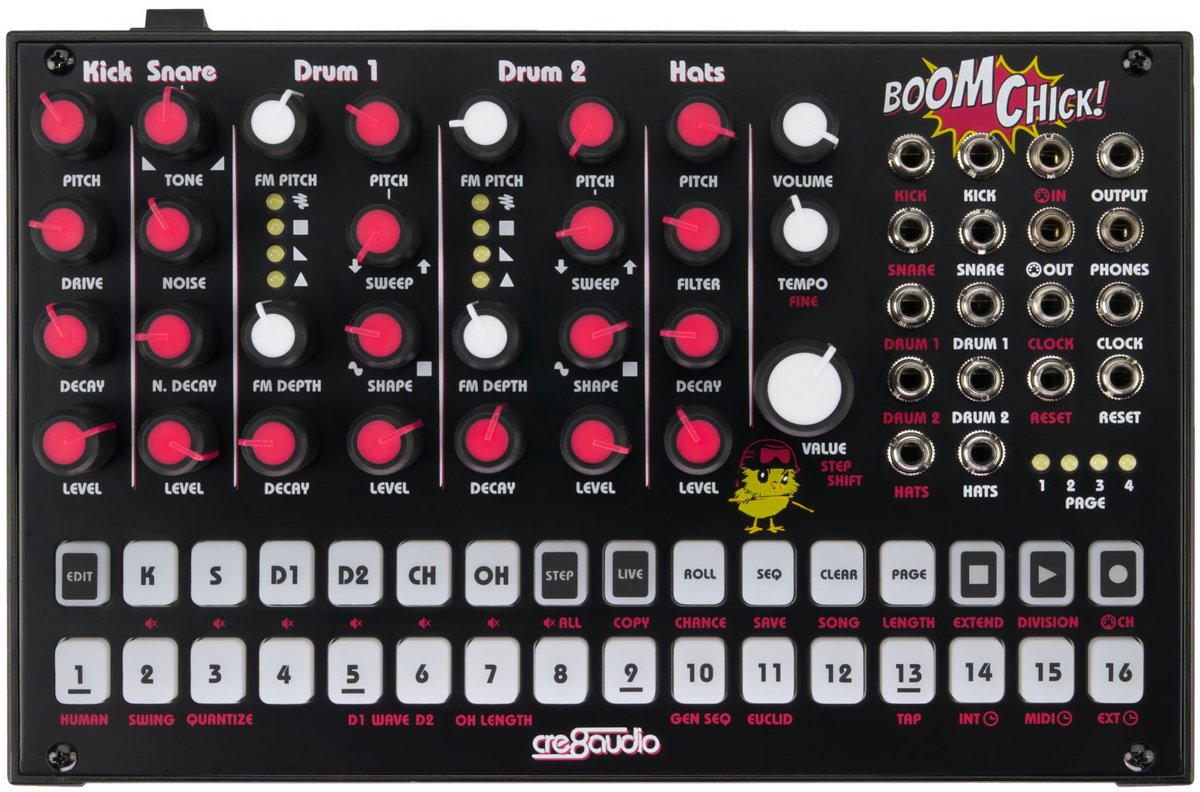 cre8audio Boom Chick - Drumcomputer