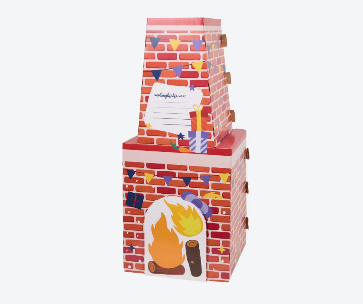 Sinterklaas decoratie schoorsteen xl