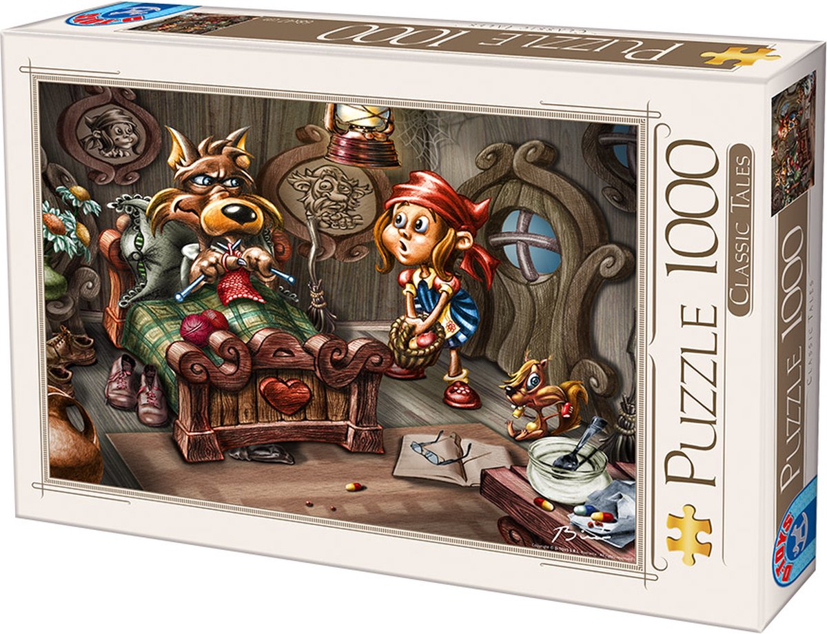 Puzzel Disney Roodkapje Dtoys 1000 stuks