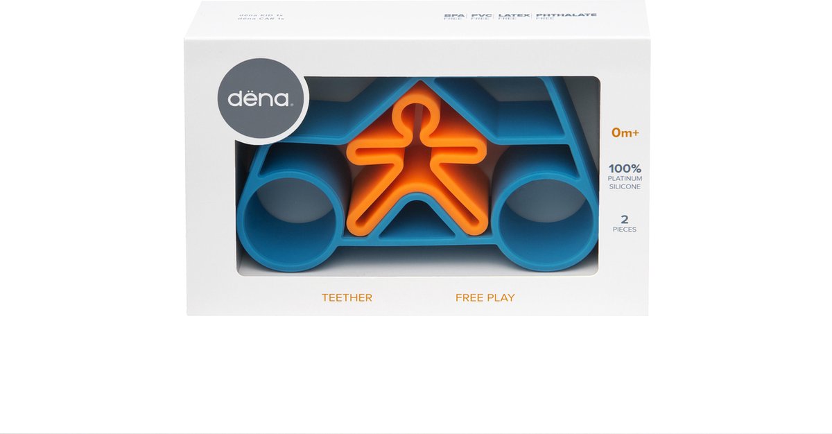 DENA 1 Car + 1 Kid Blue Neon