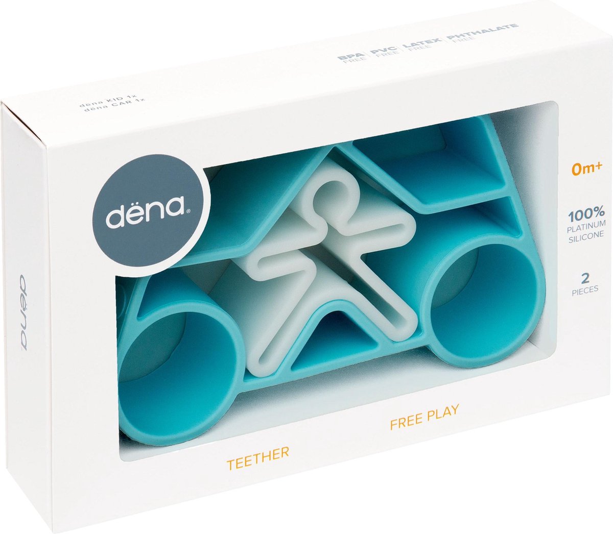 DENA 1 Car + 1 Kid Blue Pastel