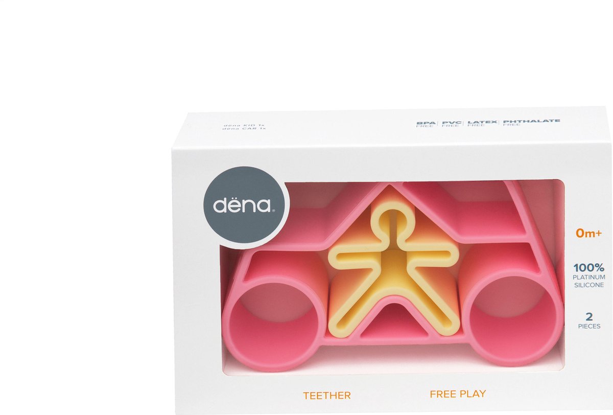 DENA 1 Car + 1 Kid Pink Pastel