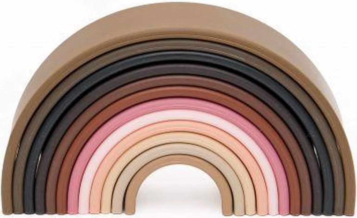 Dëna Siliconen Speelset Set 12 I Regenboog Diversity