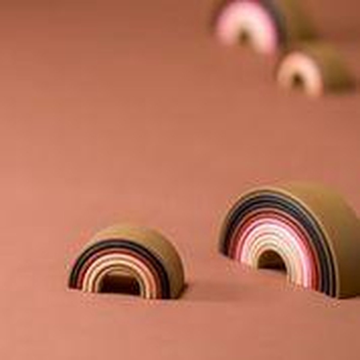 Dëna Siliconen Speelset Set 6 I Regenboog Diversity