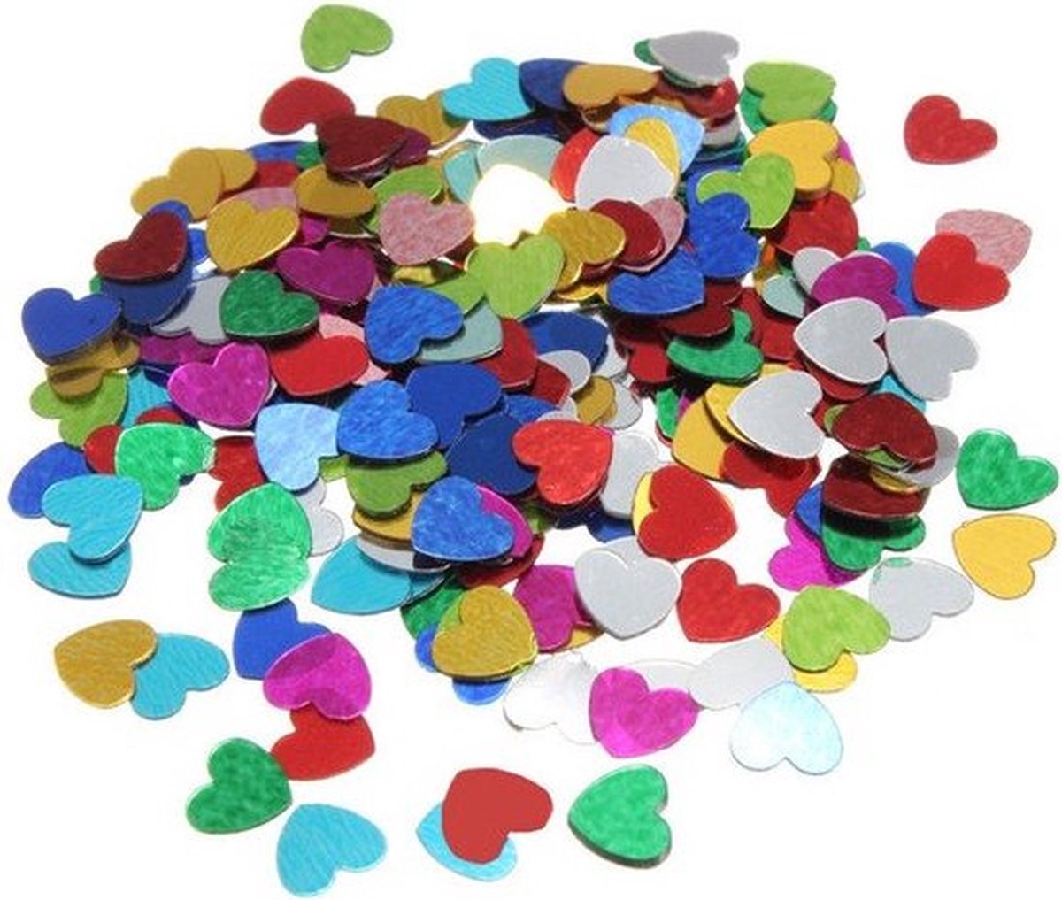 200 stuks metalen pailletten - harten