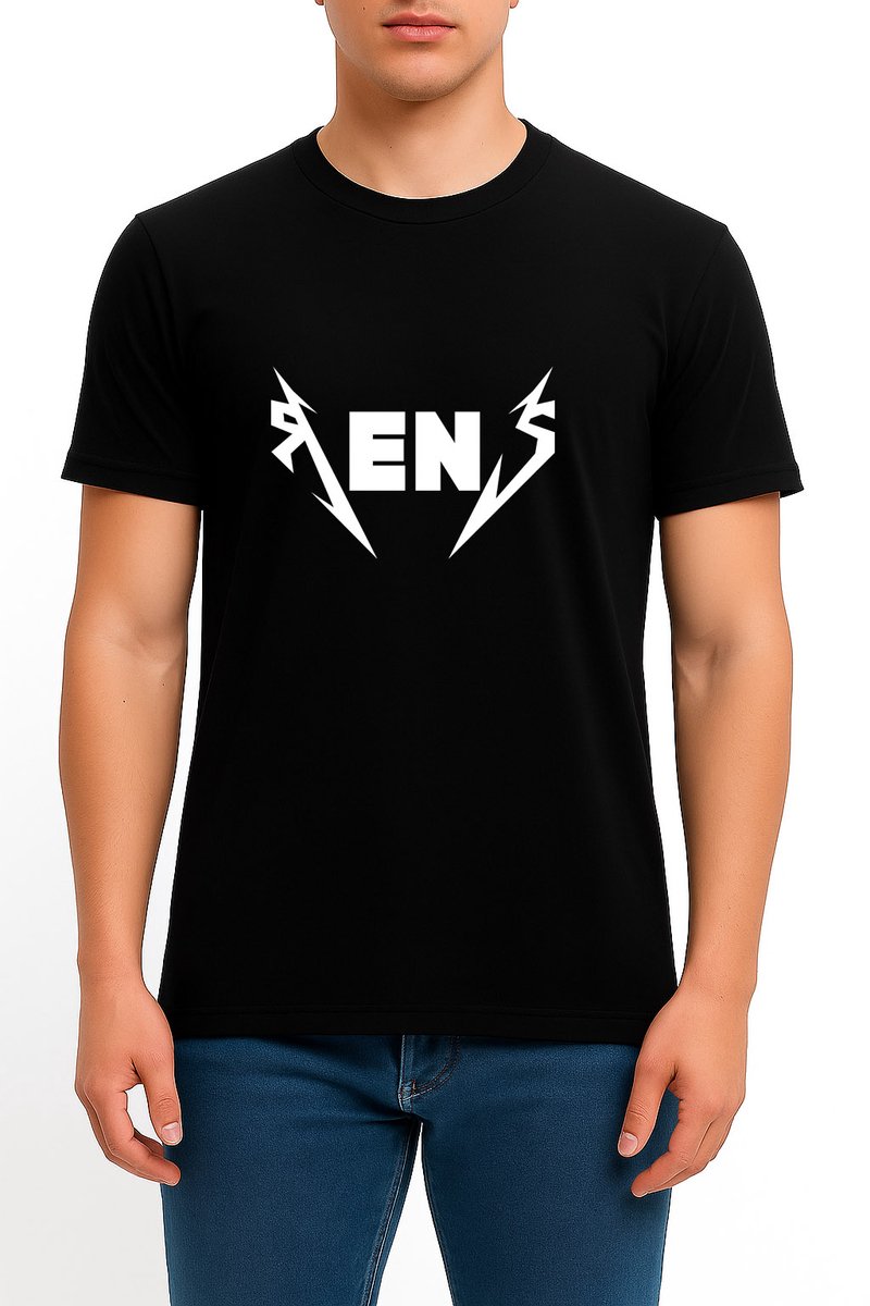 Metallica-stijl T-shirt-cadeau voor rockfan-metal T-shirt-T-shirt met naam-zwart rock T-shirt-rockstijl-maat S- biologisch katoen-gepersonaliseerd T-shirt-unisex