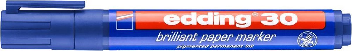 Decoratie Brilliant papiermarker Edding 30-05 geel