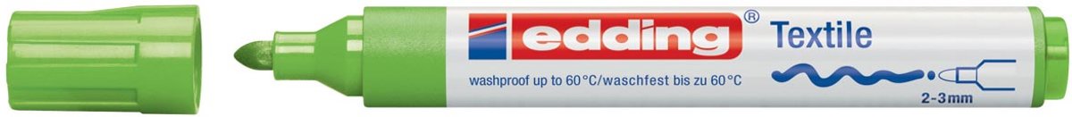 Edding - Textiel marker 4500 - Licht groen