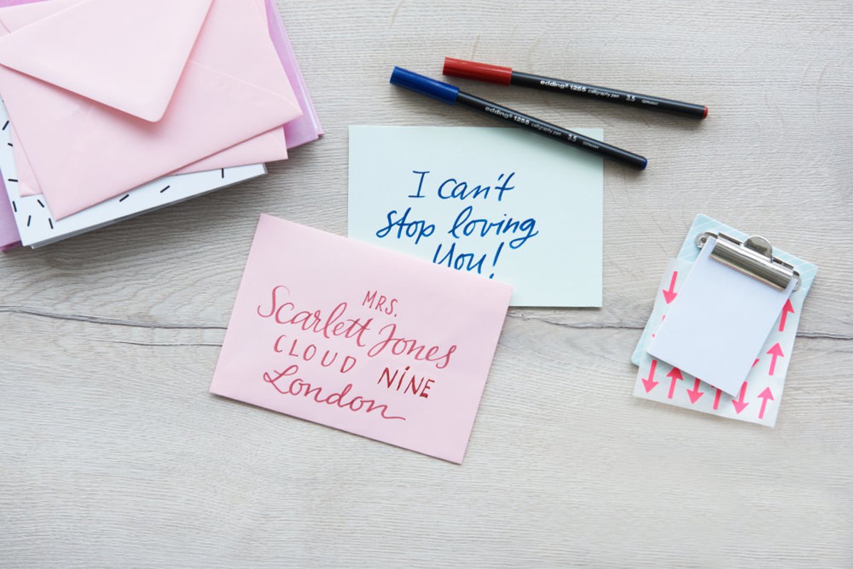 Edding 1255 Kalligrafiestift 3,5 Donkerbruin