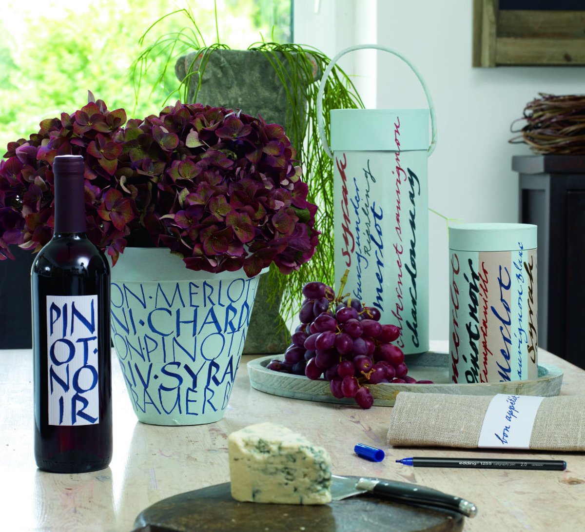 Edding 1255 Kalligrafiestift 5,0 Donkerbruin