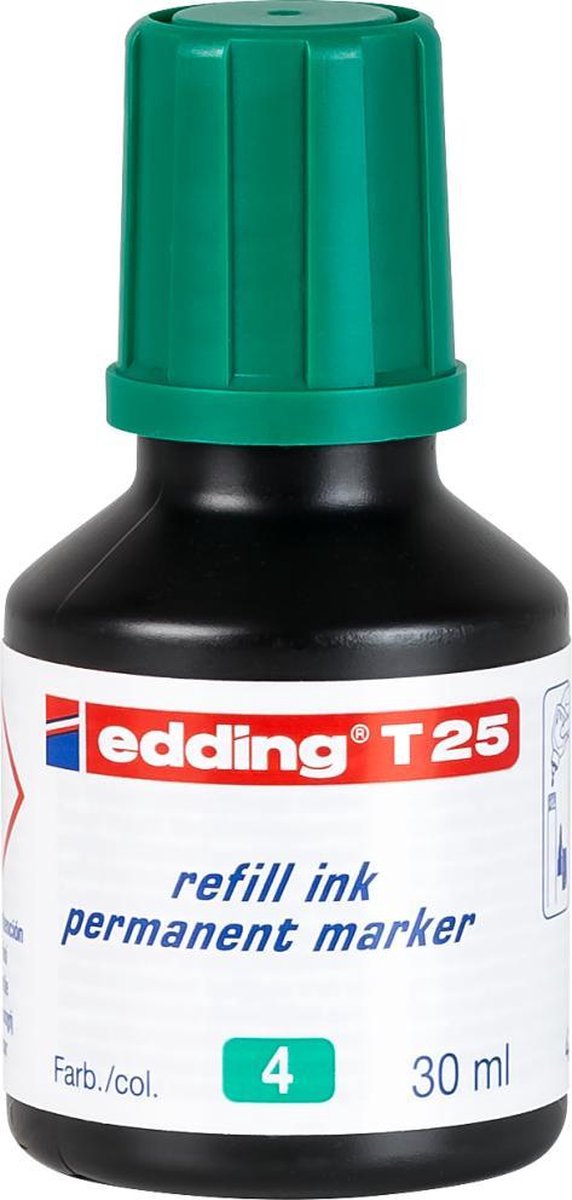Edding T 25 Navulinkt Groen