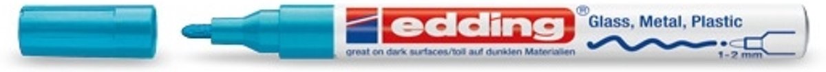 Edding paintmarker e-751 lichtblauw