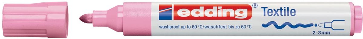 Textiel marker Edding 4500-09 Roze
