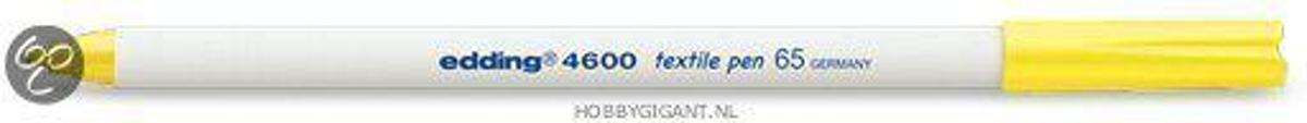 Textiel marker Edding 4600-65 fluoriserend Geel
