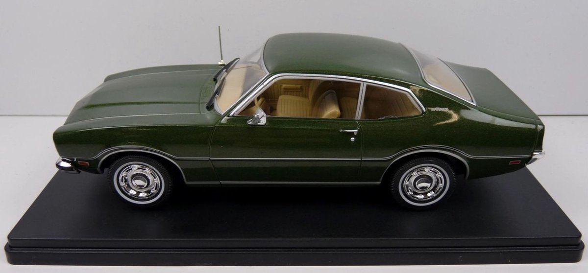 Ford Maverick 1974 Groen - Edition Atlas modelauto 1:24