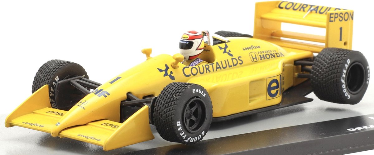Lotus 100T Nelson Piquet G.P. Engeland 1988 - Edition Atlas miniatuur Formule 1 auto 1:43