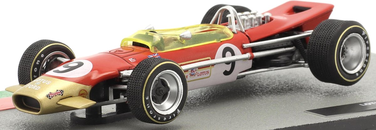Lotus 49B - Graham Hill Monaco 1968 - Edition Atlas miniatuur auto 1:43
