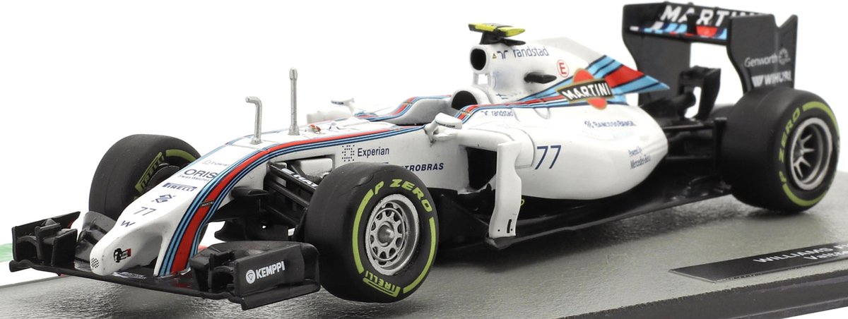 WILLIAMS FW36 VALTTERI BOTTAS G.P. ENGELAND 2014 - EDITION ATLAS MINIATUUR F1 AUTO 1:43