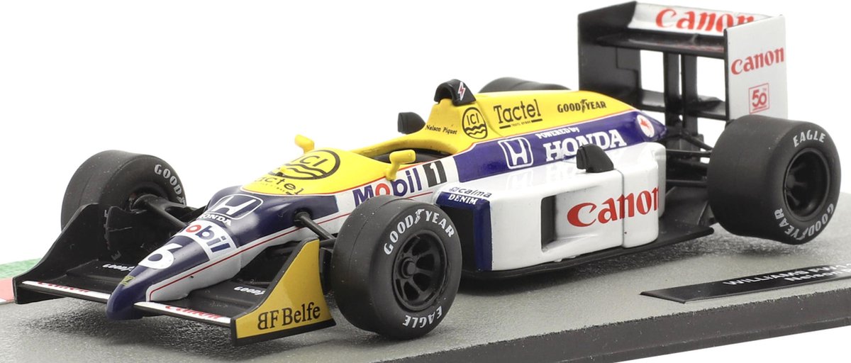 Williams FW11B Nelson Piquet 1987 - Edition Atlas Formule 1 miniatuur auto 1:43