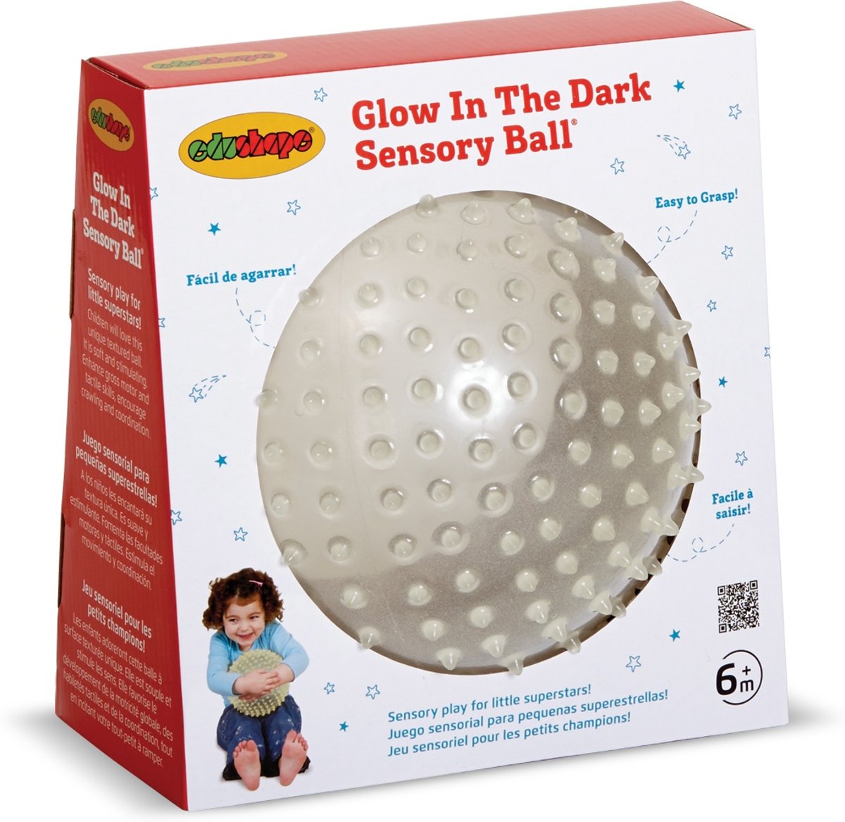 Edushape Glow in the dark sensory ball
